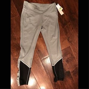 Silver/Black Leggings NWT